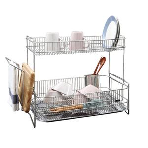 아이넥스 솔리드 2단 식기건조대 세트