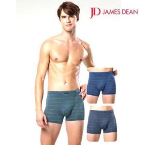 [365 바이]제임스딘 남성 사각팬티 NP인팅 스판 드로즈 3매 (9960357A)