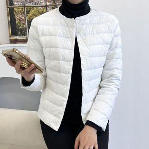 [에이치플러스몰]여성 얇은 패딩 회사 사무실 근무복 점퍼 이너패딩