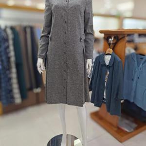 [앤디스클라인]허리비조  맞주름  원피스