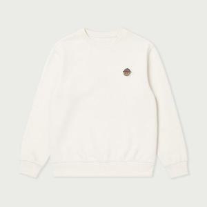 행텐틴즈 동백01 프렌치 테리 스몰 베니 그래픽 맨투맨_화이트  14540-031-