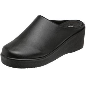 [월드컵]여성 키높이 6cm통굽 가죽 쿠션 슬리퍼실내화