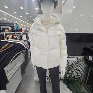 [엘르골프]여성  후드 중량 다운 점퍼6K82003