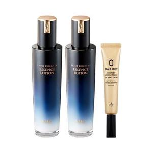 AHC 프라임 엑스퍼트 EX 에센스 로션 130ml x2 + 블랙루비 콜라겐 아이크림 30ml