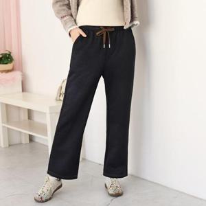 [웬디즈갤러리]윈스 스티치 스트링 털기모 팬츠 / 데일리 겨울바지 TPT110