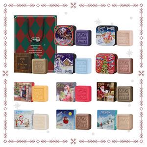 (싱글/2025크리스마스에디션) 라 사본느리 드 니옹 비누 10개+방송에서만 1개+쇼핑백 1개