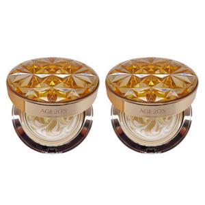 [에이지투웨니스]에이지20s 에센스 커버 팩트 로얄골드 본품 14g 2개