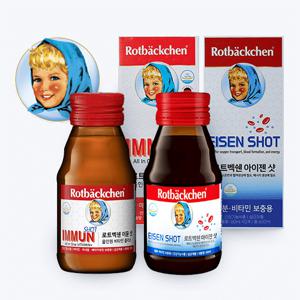 독일 로트벡쉔 이뮨샷  올인원 비타민플러스/아이젠샷 택1 1박스 (총 10개입)