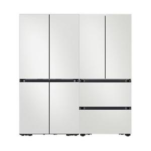 [삼성] 비스포크 냉장고김치냉장고 세트 코타화이트 RM70F64R1A+RK70F42M2A