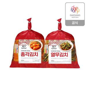 종가 별미김치900g(열무/총각) 2종 2개 골라담기