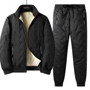 [2배두툼패딩솜+두툼고급융털]남성 여성 상하세트