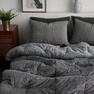 [달콤한하루]모모 착번 극세사 차렵이불+베개커버세트 S