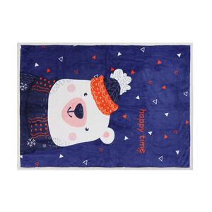 버디 북극곰 극세사담요/ 캐릭터 겨울블랭킷
