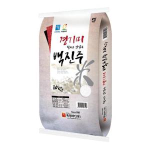 25년 햅쌀 경기미 백진주 쌀10kg 독정미곡사업소