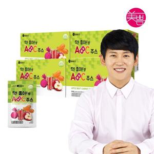 미쁨생활건강 딱좋아 ABC주스 100ml 4박스 (총 120포)