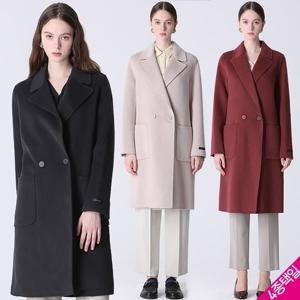 [홈쇼핑방송/르오트(LeOT)] 미니멀 울블렌디드 핸드메이드 베이직 코트-사이즈 55~88까지