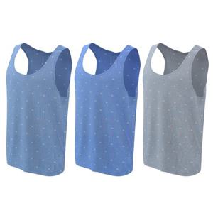 크레샤르 남성 니트 면 런닝 민소매 메리야스 남자 속옷 CMR013