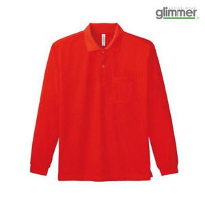 [펄스 오리진][루페코리아] 글리머 GT335 흡습건속 드라이 긴팔 카라 티셔츠 단체티 레드