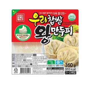 한성 우리찹쌀 왕만두피 360g 6개