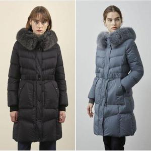 갤러리아_올리비아로렌 슬림 후드 구스다운 점퍼 VVPKD4WA361