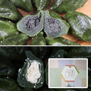 영광 모시 찐송편 흑임자깨 기피 혼합 선물세트 56개