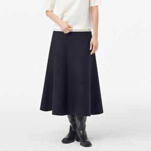 빌드 /  BPWS206  니트 플레어 스커트/빅사이즈/미시/여성/겨울