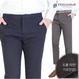 [필골드]K20nK22 기모 스판슬림 9부 슬랙스팬츠