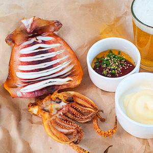 [푸드맛봄 오징어] 원양산 경북 포항 반건조 오징어 특대사이즈 10미 (1.5kg 내외)