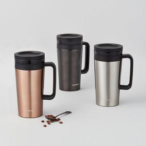 [본사] 락앤락 뉴 커피필터머그 580ml  2개 구성 골드/실버/블랙