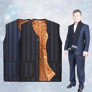 [할마마마] 타이디빅사이즈패딩조끼 중년남성 할아버지옷