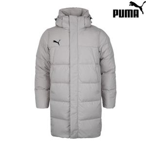 푸마 겨울 방한 덕다운 아우터 오리털 패딩 점퍼 코트 그레이