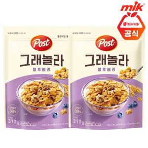동서 포스트 그래놀라 블루베리 310g X 2개