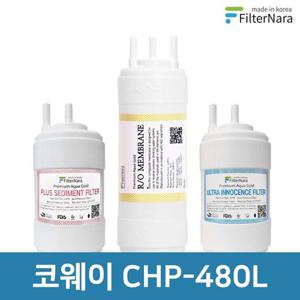 코웨이 CHP-480L 전체 세트 고품질 정수기 필터 호환 필터나라