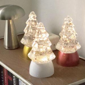 크리스마스 오르골 조명 무드등 스노우볼 (트리)