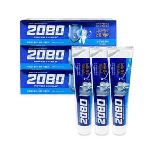 애경 2080파워쉴드 플러스 블루 더블민트 140g 3개입 (WC21F39)