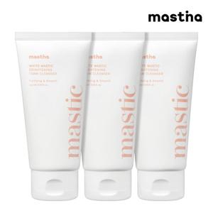 [본사공식] 매스티나 화이트매스틱 브라이트닝 폼클렌저 120ml 3개