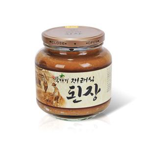 [옛맛뚝배기] 재래식 된장 900g (국내산)