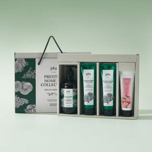[플루] 프레스티지 홈스파 컬렉션 스크럽 & 바디워시 4종 선물세트