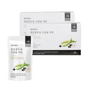 [MADA]검은콩두유 고칼슘 저당 국산콩 (190ml*40팩)