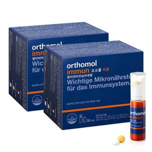 [국내배송]오쏘몰 이뮨 멀티비타민 미네랄 (30개입x2박스)