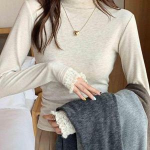 [셀러허브_여성트랜드패션]ONM 하트밍스 여성티셔츠 여성긴팔티 여성이너티