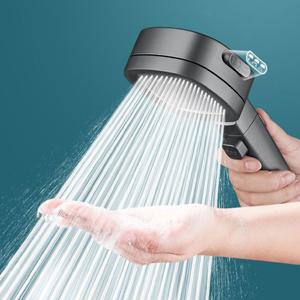 고급샤워기 샤워기해드 수압상승3단 파워조절 녹물 제거 절수 원터치 업그레이드 N356