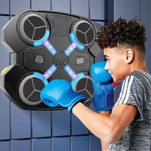 뮤직복싱머신 홈트 실내 셀프 펀칭백 샌드백 리듬게임 펀치 블루투스 음악 H169