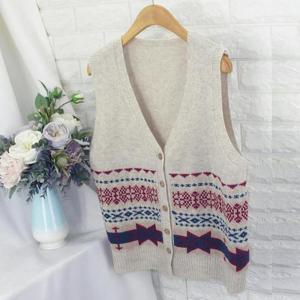 [쿨젠]rid_아랍무늬 조끼 치마바지티셔츠조끼가디건