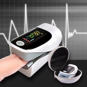 풀템 산소포화도 측정기 맥박 산소농도 호흡기 디럭스 (WA03D86)