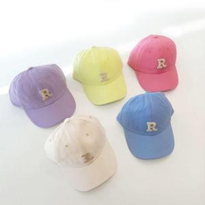 [우주아이]R사탕 볼캡모자 / 유아 아동 챙 야구모자