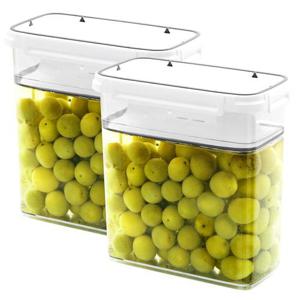 스카이락 장아찌용기 4000ml 2개세트 (와이드4호누름판)