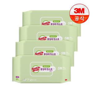 [3M]베이직 물걸레 청소포 표준형 40매 x 4개