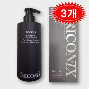 [트리코닉스] 트리코닉스 샴푸 트리코엑스 샴푸 두피 500ml 3개