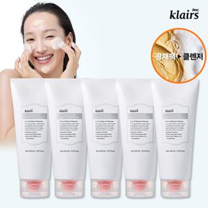 ★신상특가★ 클레어스 비타민 광채 팩클렌저 150ml*5개